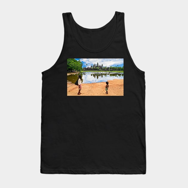 Angkor Wat Revisited. Tank Top by bulljup